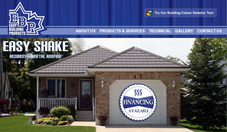 EBP Easy Building Products Easy Shake Roofing