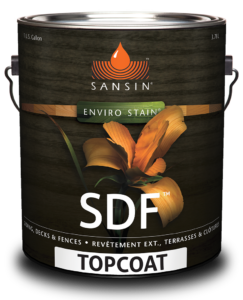 Sasin SDF TopCoat Enviro Stain