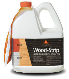 Sanin Wood Strip Paint & Stain Stripper for Exterior Wood