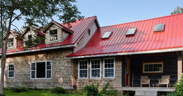 Vicwest Red Metal Roofing