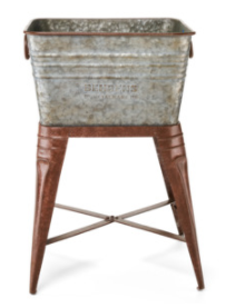 wash tub with stand